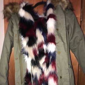 Reversible Faux Fur Coat